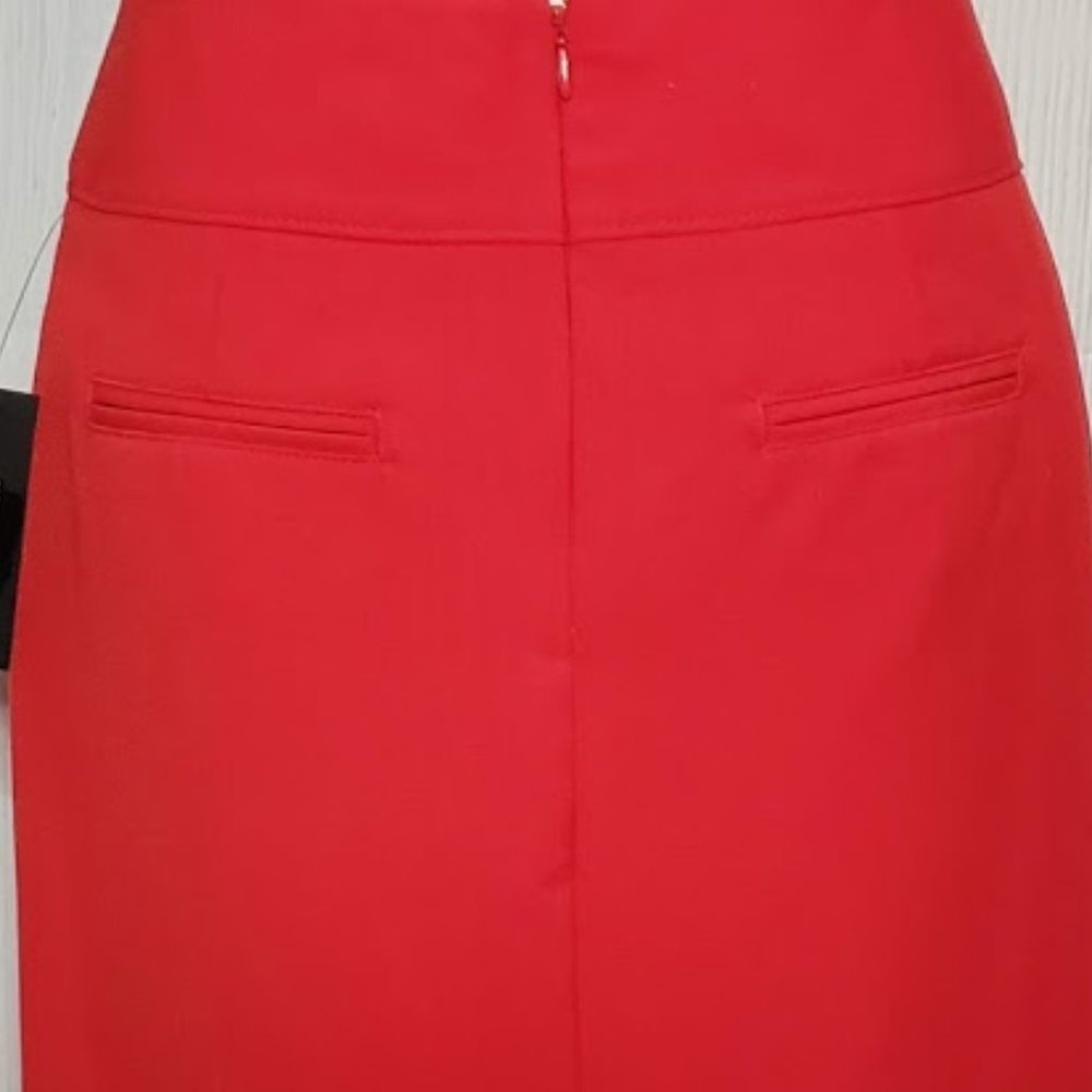 ❤Worthington❤ Red Pencil Skirt - Picture 6 of 9